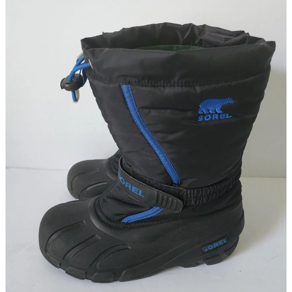 Sorel Women’s Insulated Ski Snow Boots Winter Black Size 5